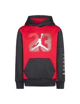 Sudadera Niño Nike Jordan Pullover Hoodie Roja