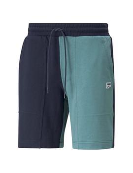 Pantalón corto Hombre Puma Downtown Verde Azul