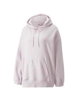 Sudadera Mujer Puma Classics Oversize Lila