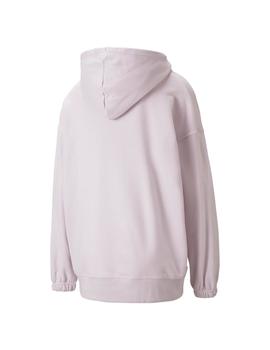 Sudadera Mujer Puma Classics Oversize Lila