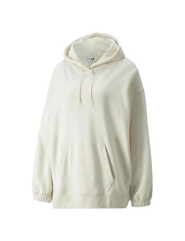 Sudadera Mujer Puma Classics Oversize Beige