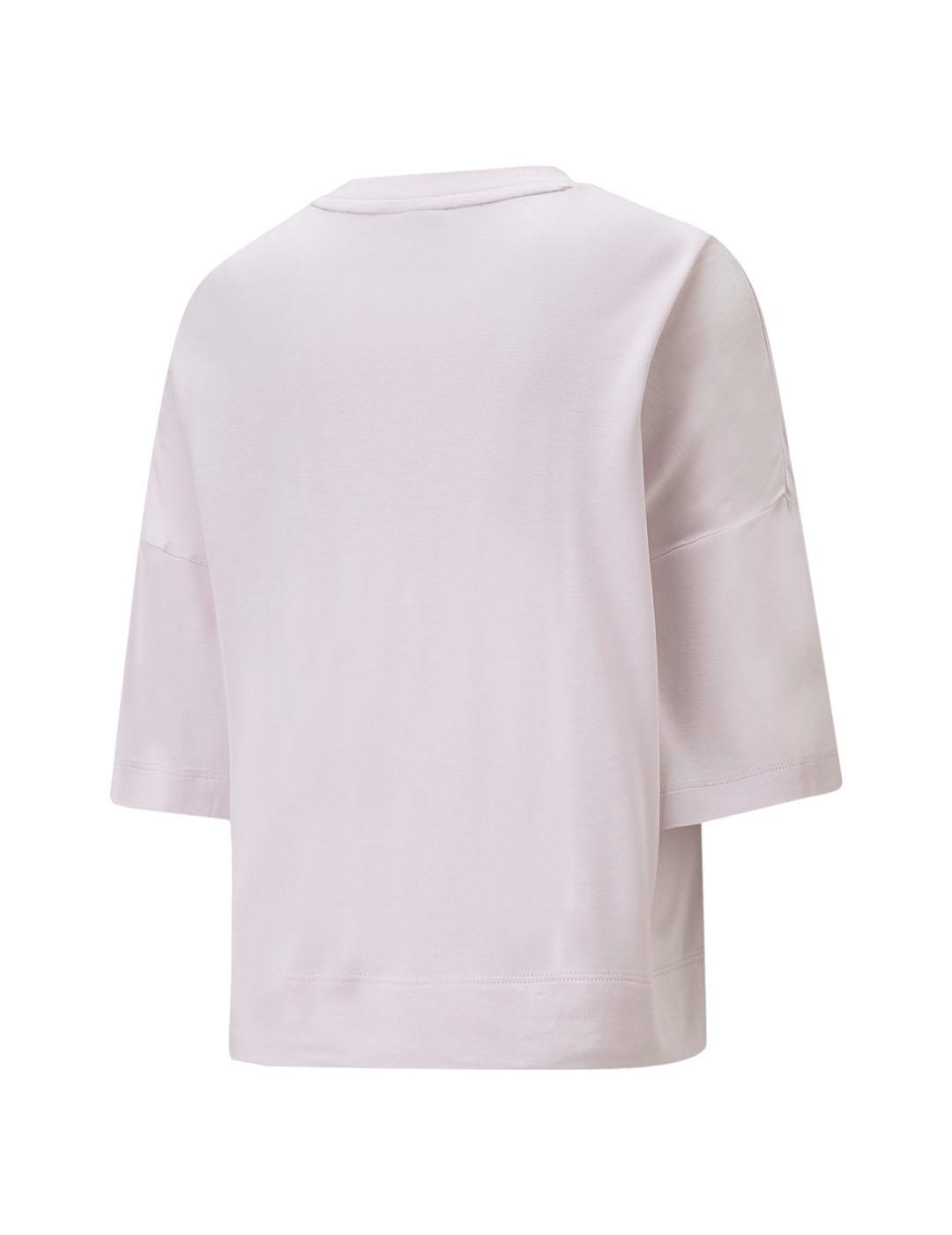 Camiseta Mujer Puma Classics Oversized Lila