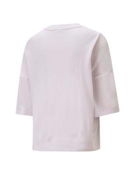 Camiseta Mujer Puma Classics Oversized Lila