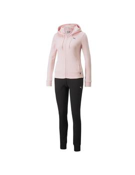 Chandal Mujer Puma Classic Rosa Negra