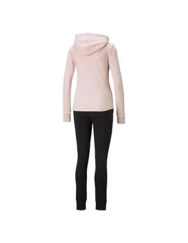 Chandal Mujer Puma Classic Rosa Negra