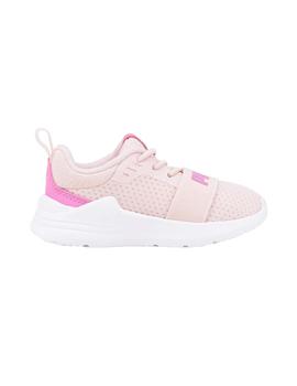 Zapatilla Niña Puma Wired Run Rosa