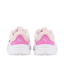 Zapatilla Niña Puma Wired Run Rosa