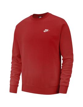 Sudadera Hombre Nike Nsw Club Roja