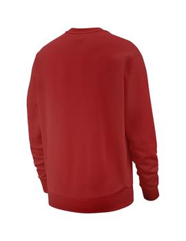 Sudadera Hombre Nike Nsw Club Roja