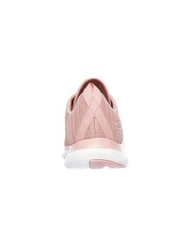 skechers flex appeal 2.0 mujer marron