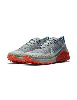 Zapatilla Hombre Nike Wildhorse Azul Naranja