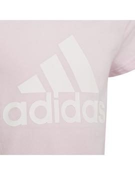 Camiseta Niña adidas G Bl Rosa