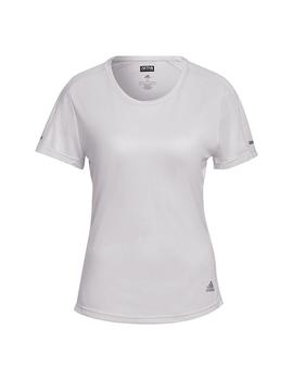 Camiseta Mujer adidas Run Lila