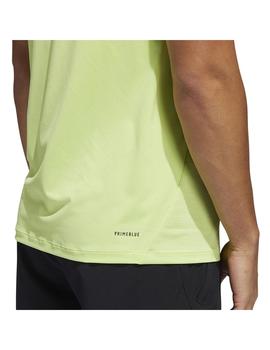 Camiseta Hombre adidas Aeros Verde