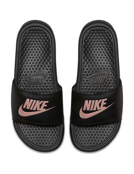 Chancla Mujer Nike Benassi Negra