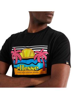 Camiseta Hombre Ellesse Sechsaro Negro