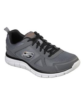 Zapatilla Hombre SKechers Track-Sclo Negro