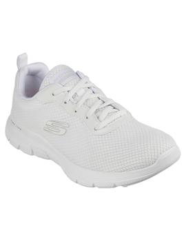 Zapatilla Mujer Skechers Flex Appeal 4.0 Blanco