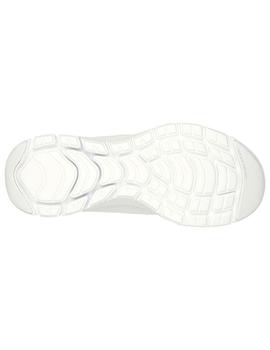 Zapatilla Mujer Skechers Flex Appeal 4.0 Blanco
