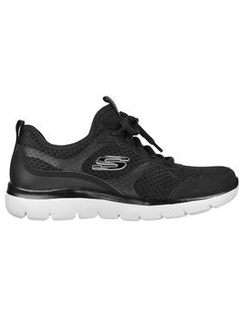 Zapatilla Mujer Skechers Summits Negro