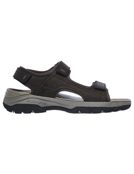 Sandalia Hombre Skechers Tresmen Marrón