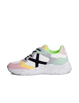 Zapatilla Mujer Munich Mali 14 Blanca Multicolor