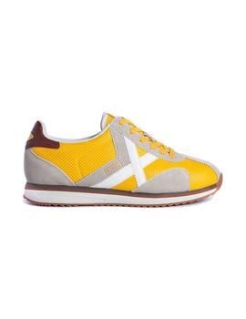 Zapatilla Hombre Munich Sapporo 135 Amarilla Beige