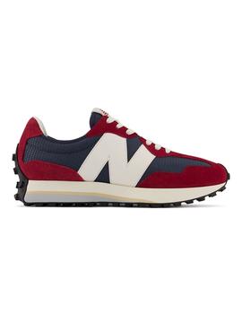 Zapatilla Hombre New Balance 327 Roja Mario