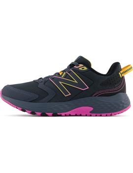 Zapatilla Mujer New Balance 410 Negra Rosa