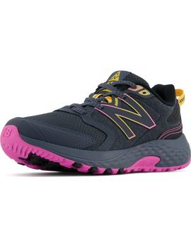 Zapatilla Mujer New Balance 410 Negra Rosa