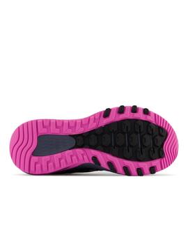 Zapatilla Mujer New Balance 410 Negra Rosa