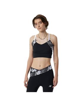 Top Mujer New BalanceRelentless Crop Negro