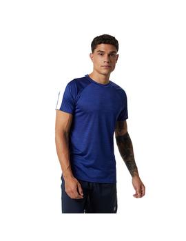 Camiseta Hombre New Balance Fast Azul