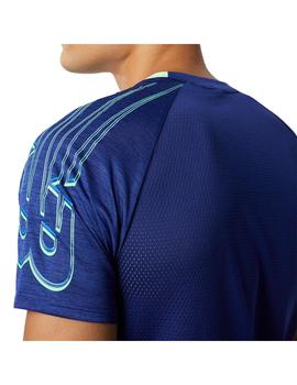 Camiseta Hombre New Balance Fast Azul