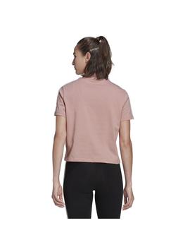 Camiseta Mujer adidas 3S Rosa