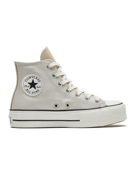 Zapatilla Mujer Converse Lift Hi Plataf Neutral