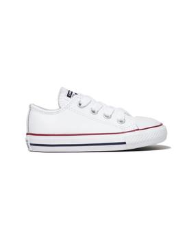 Zapatilla Baby Converse All Star baja blanca Piel