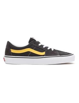 Zapatilla Hombre Vans Sk8-Low Gris Amarillo