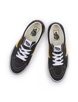 Zapatilla Hombre Vans Sk8-Low Gris Amarillo