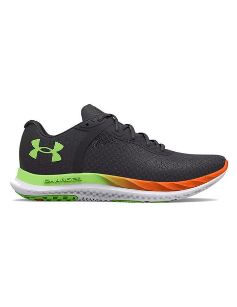 Zapatilla Hombre Under Armour Charged Negra Verde