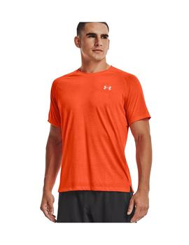 Camiseta Hombre Under Amour Streaker Run Naranja