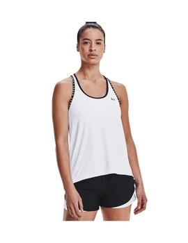 Camiseta Mujer Under Amour Knockout Blanca