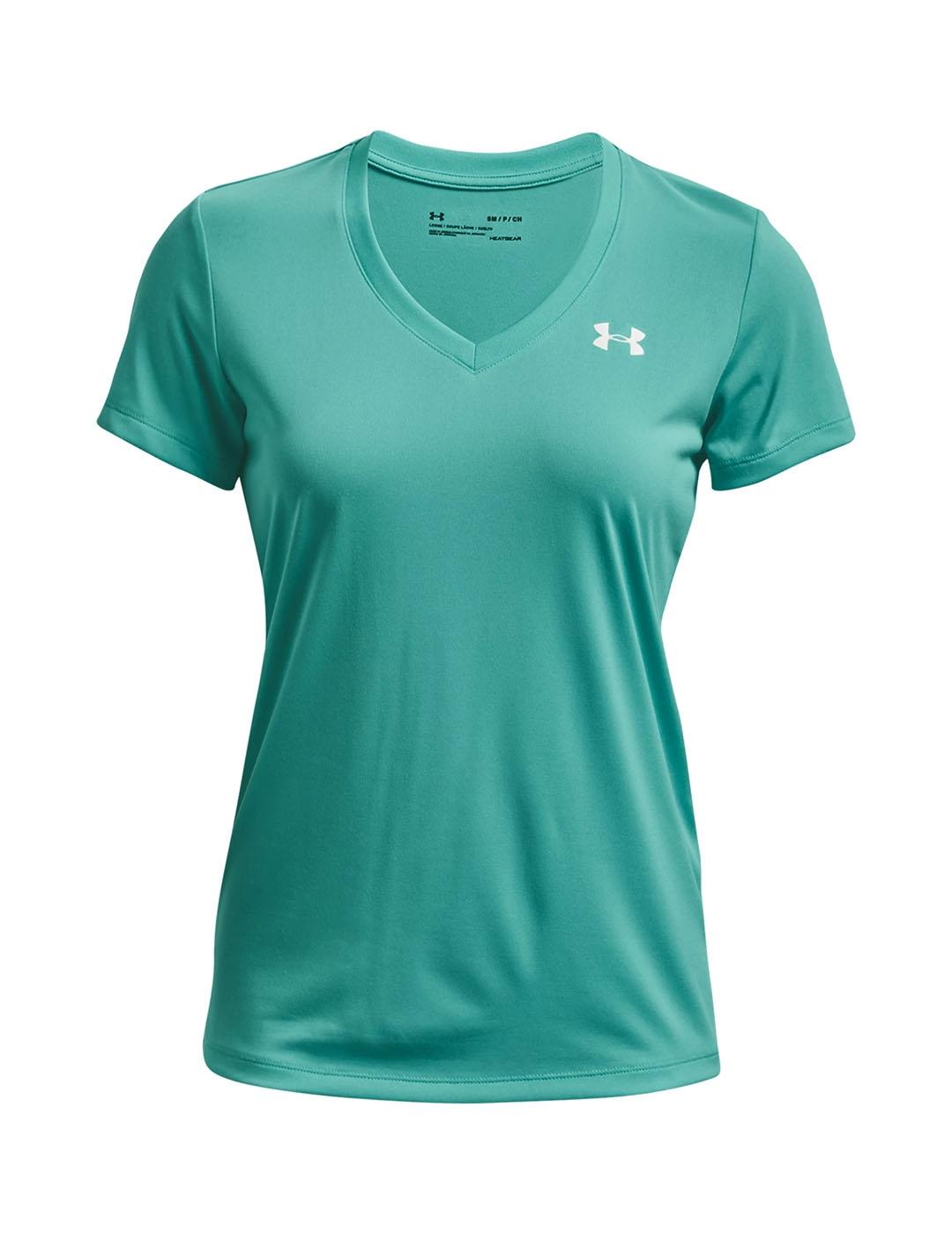 Camiseta Mujer Under Amour Tech Verde