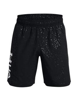 Short Hombre Under Amour Woven Emboss Negro