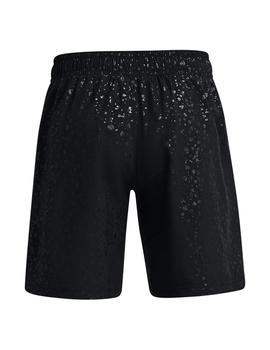 Short Hombre Under Amour Woven Emboss Negro