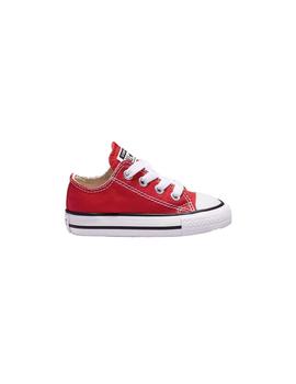 Zapatilla Baby Converse All Star baja Roja