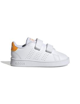 Zapatilla Baby adidas Advantage CF I Blanco/Nara