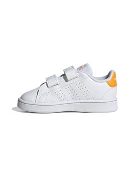 Zapatilla Baby adidas Advantage CF I Blanco/Nara