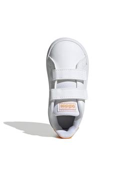 Zapatilla Baby adidas Advantage CF I Blanco/Nara