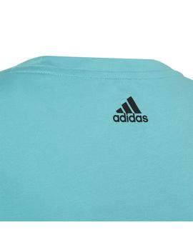 Camiseta Niño adidas G Lin T Azul